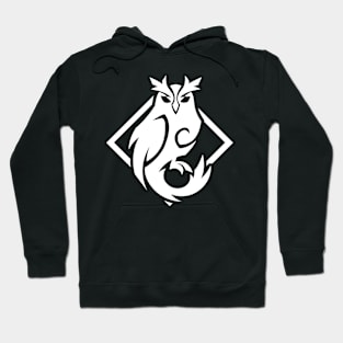 Genshin Impact Diluc Emblem - White Hoodie